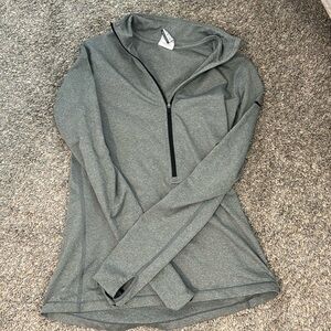 Nike pro dri-fit grey zip